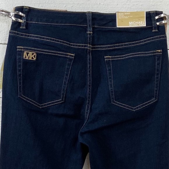 ππHPππ Michael Kors Selma Skinny Dark Wash NWT - Picture 6 of 8